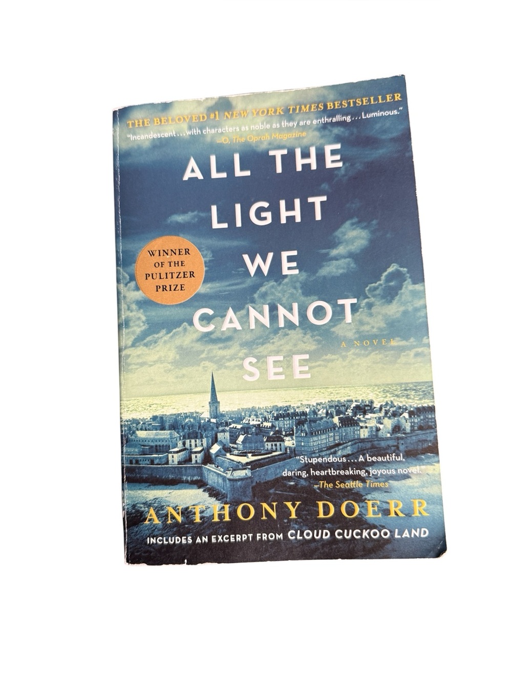All The Light We Cannot See - Novel by Anthony Doerr -Pulitzer Prize Winner Book